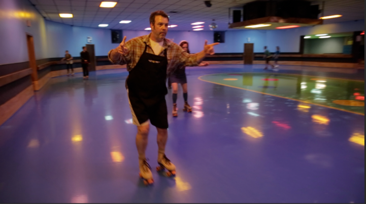 Krazy Jake in the rink!